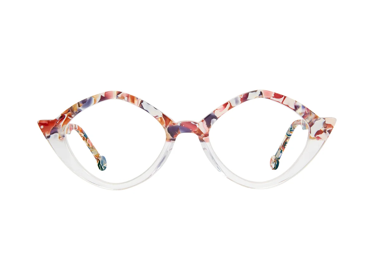 Gafas graduadas L.A. Eyeworks Sunfish con estampado de flores